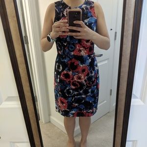 Dark floral dress